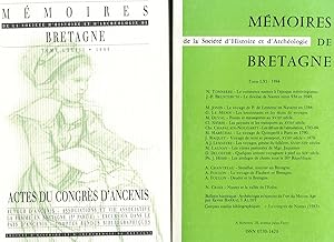 Mémoires de la Société d'Histoire et d'Archéologie de Bretagne : Années 1983 à 2005 (Tomes 60 à 8...