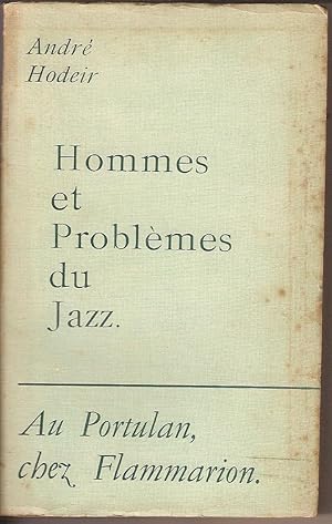 Seller image for HOMMES ET PROBLEMES DU JAZZ for sale by Gustavo I. Gonzalez