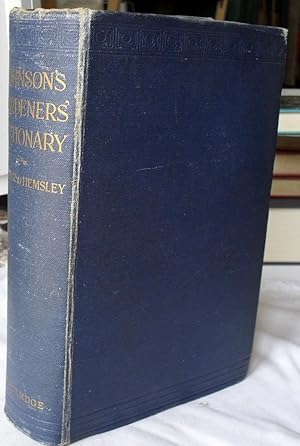 Bild des Verkufers fr Johnson's Gardeners' Dictionary and Cultural Instructor. zum Verkauf von Besleys Books  PBFA