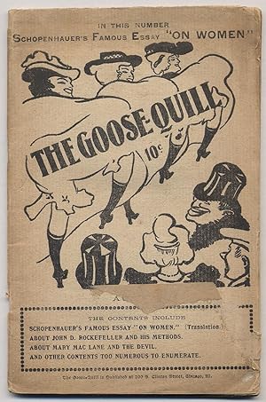 Seller image for The Goose-Quill: A Magazine Not in the Least Like Other Magazines. Volume II, Number 3 for sale by Between the Covers-Rare Books, Inc. ABAA