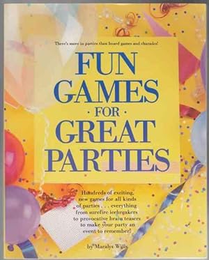 Fun Games For Great Parties. Hundreds of Exciting new games for all kinds of Parties. Everything ...