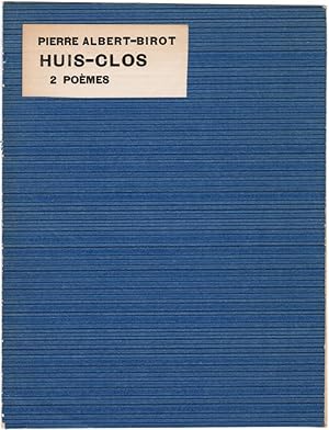 Huis-clos : 2 poèmes