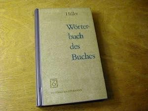 Image du vendeur pour Wrterbuch Des Buches mis en vente par Antiquariat Fuchseck