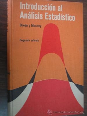 Seller image for INTRODUCCIN AL ANLISIS ESTADSTICO for sale by Librera Maestro Gozalbo