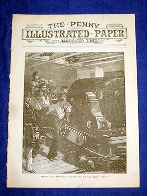 The Penny Illustrated Paper and Illustrated Times. No 1525 of 23 Aug 1890. British Naval Manoeuvr...