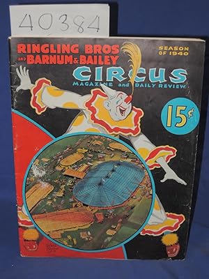 Image du vendeur pour Ringling Bros and Barnum & Bailey: Circus Magazine and Daily Review. mis en vente par Princeton Antiques Bookshop