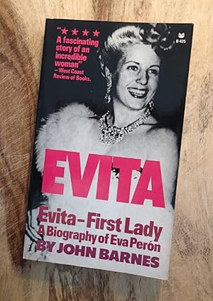 Seller image for EVITA - FIRST LADY : A Biography of Eva Peron (Black Cat B-425) for sale by 100POCKETS