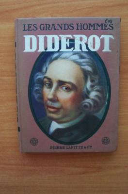 Seller image for LES GRANDS HOMMES : DIDEROT for sale by KEMOLA