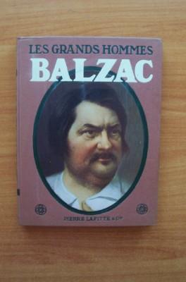 Seller image for LES GRANDS HOMMES : BALZAC for sale by KEMOLA