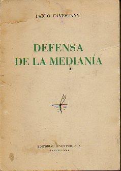 Seller image for DEFENSA DE LA MEDIANA. for sale by angeles sancha libros