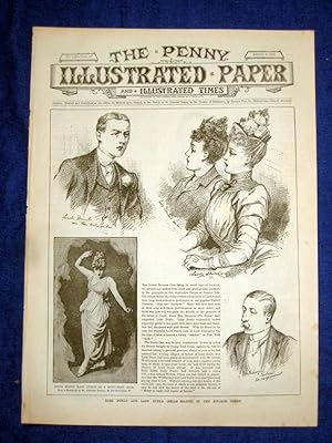 The Penny Illustrated Paper and Illustrated Times. No 1522 of 2 Aug 1890. Lord & Lady DUNLO Divor...