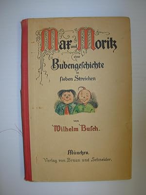 Seller image for Mar und Morik eine Bubengeschichte in sieben Streichen for sale by Black and Read Books, Music & Games