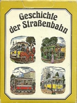 Bild des Verkufers fr Geschichte der Strassenbahn (Kartenspiel) zum Verkauf von ANTIQUARIAT H. EPPLER