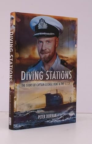 Seller image for Diving Stations. The Story of Captain George Hunt. FINE COPY IN UNCLIPPED DUSTWRAPPER for sale by Island Books