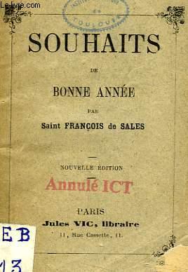 Bild des Verkufers fr SOUHAITS DE BONNE ANNEE zum Verkauf von Le-Livre