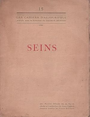 Imagen del vendedor de SEINS. Les Cahiers d`Aujourd`hui, n15 a la venta por Librera El Astillero