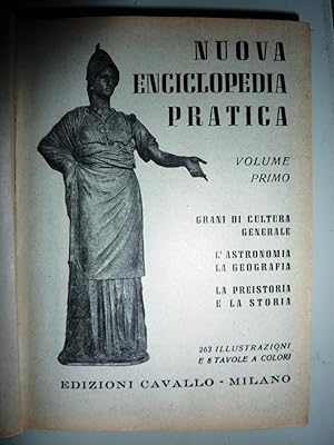 " NUOVA ENCICLOPEDIA PRATICA. Volume Primo. Grani di Cultura Generale. L'Astronomia e la Geografi...