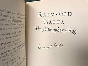 The Philosopher's Dog [Signed]