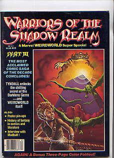 Seller image for WARRIORS OF THE SHADOW REALM PART 3(A MARVEL WEIRDWORLD SUPER SPECIAL; FALL/OCTOBER 1979): COMIC for sale by TARPAULIN BOOKS AND COMICS