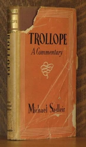 Seller image for TROLLOPE, A COMMENTARY for sale by Andre Strong Bookseller