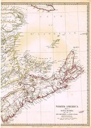 Nova Scotia; Map of North America: Sheet 1 Nova Scotia with Part of New Brunswick and Lower Canada
