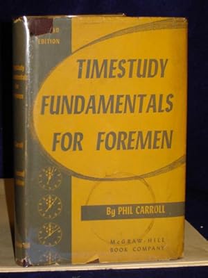 Image du vendeur pour Timestudy Fundamentals for Foremen mis en vente par Gil's Book Loft