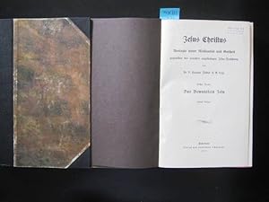 Seller image for Jesus Christus. Apologie seiner Messianitt und Gottheit gegenber der neuesten unglubigen Jesu-Forschung. for sale by Augusta-Antiquariat GbR