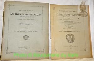 Imagen del vendedor de Inventaire sommaire des Archives Dpartementales antrieures  1790. Hautes-Alpes. Tome 4me. Srie G. Tome III. Clerg Sculier. - Evch de Gap. (Suite). Srie H. Clerg Rgulier. Tome Ier (Premier fascicule). Archives de l'Abbaye de Boscodon. Articles 1  60, etc. a la venta por Bouquinerie du Varis