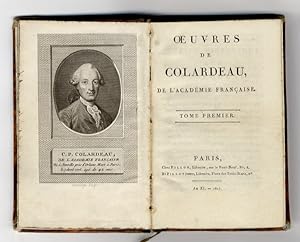 Oeuvres de Colardeau de l'Academie Française. Tome premier [- tome quatrième].