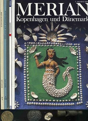 Merian. Konvolut von 5 Heften über Kopenhagen aus verschiedenen Jahren: Heft 4/30 , Heft 10/ 58, ...