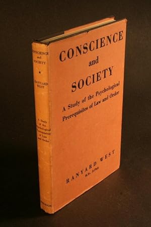 Bild des Verkufers fr Conscience and society. A study of the psychological prerequisites of law and order. zum Verkauf von Steven Wolfe Books