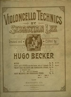 Image du vendeur pour Violoncello Technics Book II [Vintage Sheet Music] mis en vente par Little Stour Books PBFA Member