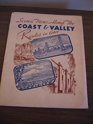 Seller image for Scenic Views Along The Coast & Valley/Routes in Color for sale by Empire Books