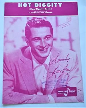 Seller image for Hot Diggity (Dog Ziggity Boom) (Sheet Music) (Cover Photo of Perry Como) for sale by Bloomsbury Books