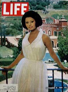 Life Magazine September 18, 1964 - Cover: Sophia Loren
