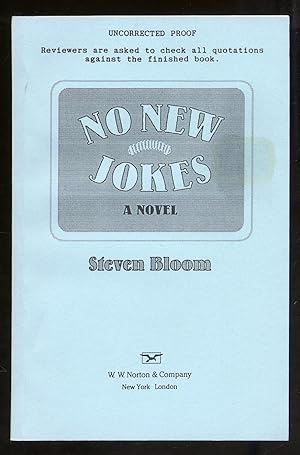 Bild des Verkufers fr No New Jokes zum Verkauf von Between the Covers-Rare Books, Inc. ABAA