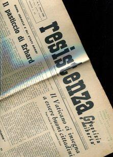RESISTENZA E GIUSTIZIA E LIBERTA', periodico mensile (num. 3 del marzo 1965), TORINO, Toso, 1965
