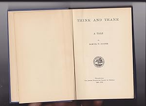 Seller image for Think and Thank: a Tale for sale by Meir Turner