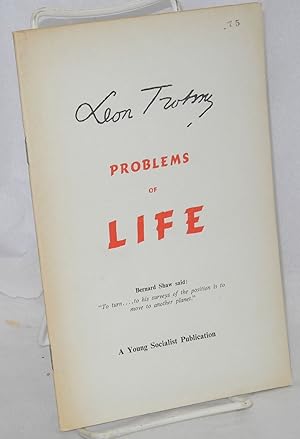 Seller image for Problems of life. 1924 for sale by Bolerium Books Inc.