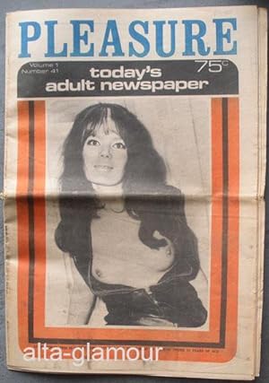 Immagine del venditore per PLEASURE; Today's Adult Newspaper Vol. 1, No. 41 1970 venduto da Alta-Glamour Inc.