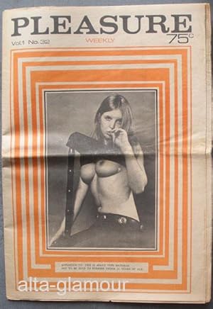 Imagen del vendedor de PLEASURE; Weekly Vol. 1, No. 32 1969 a la venta por Alta-Glamour Inc.