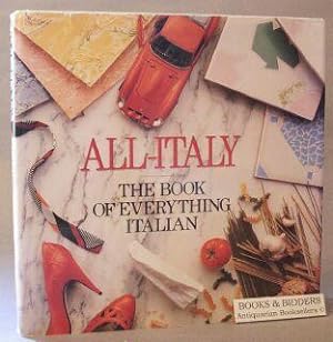 Bild des Verkufers fr All-Italy: The Book of Everything Italian zum Verkauf von Books & Bidders Antiquarian Booksellers