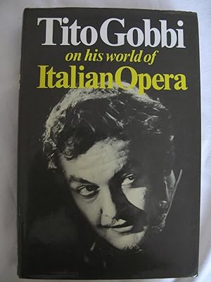 Bild des Verkufers fr His World of Italian Opera zum Verkauf von John's Books