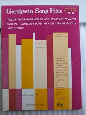 Image du vendeur pour Gershwin Song Hits - All Organs # 11 - MPH Series (Words & Music, Chord Symbols Included) - Swanee, Someone to Watch Over Me, 'S Wonderful, Who Cares?, Somebody Loves Me, Oh Lady be Good, Maybe, The Man I Love, Liza, I Got Rhythm, Embraceable You, + mis en vente par Nessa Books