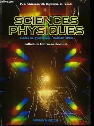 Imagen del vendedor de SCIENCES PHYSIQUES - CLASSE DE QUATRIEME a la venta por Le-Livre