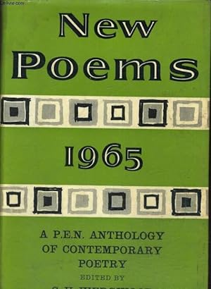 Seller image for NEW POEMS 1965, A P.E.N. ANTHOLOGY OF CONTEMPORARY POETRY for sale by Le-Livre