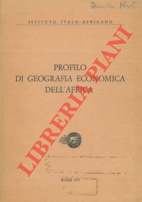 Profilo di geografia economica dell' Africa.