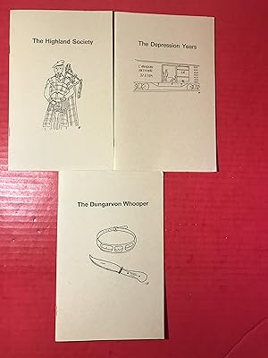 The Dungarvon Whooper; The Highland Society; & The Depression Years 3 Volumes