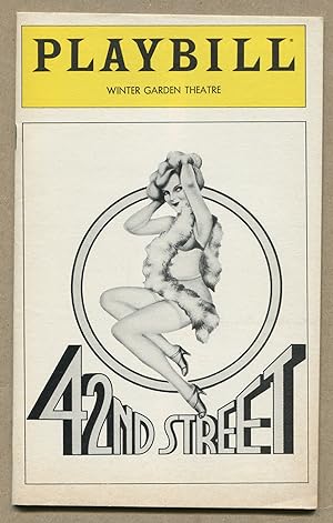 Bild des Verkufers fr [Playbill]: 42nd Street, The Song and Dance Fable of Broadway zum Verkauf von Between the Covers-Rare Books, Inc. ABAA