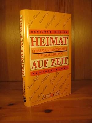 Imagen del vendedor de Heimat auf Zeit. Literaturlandschaft um Maulbronn. a la venta por Das Konversations-Lexikon
